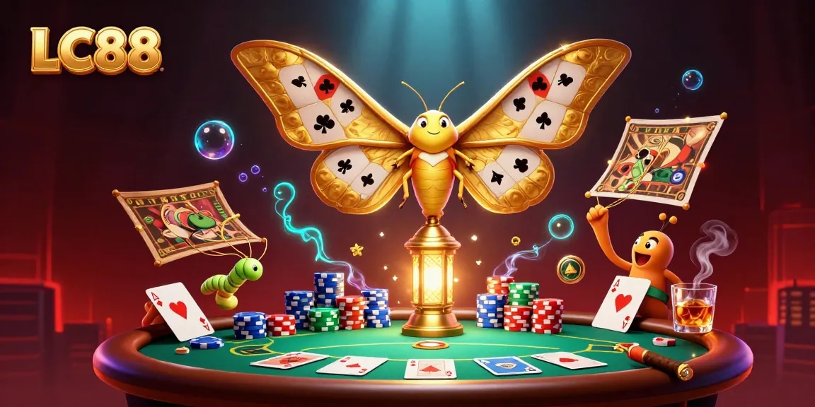 Players embark on exciting adventures at LC88, where vibrant casino scenes come alive.