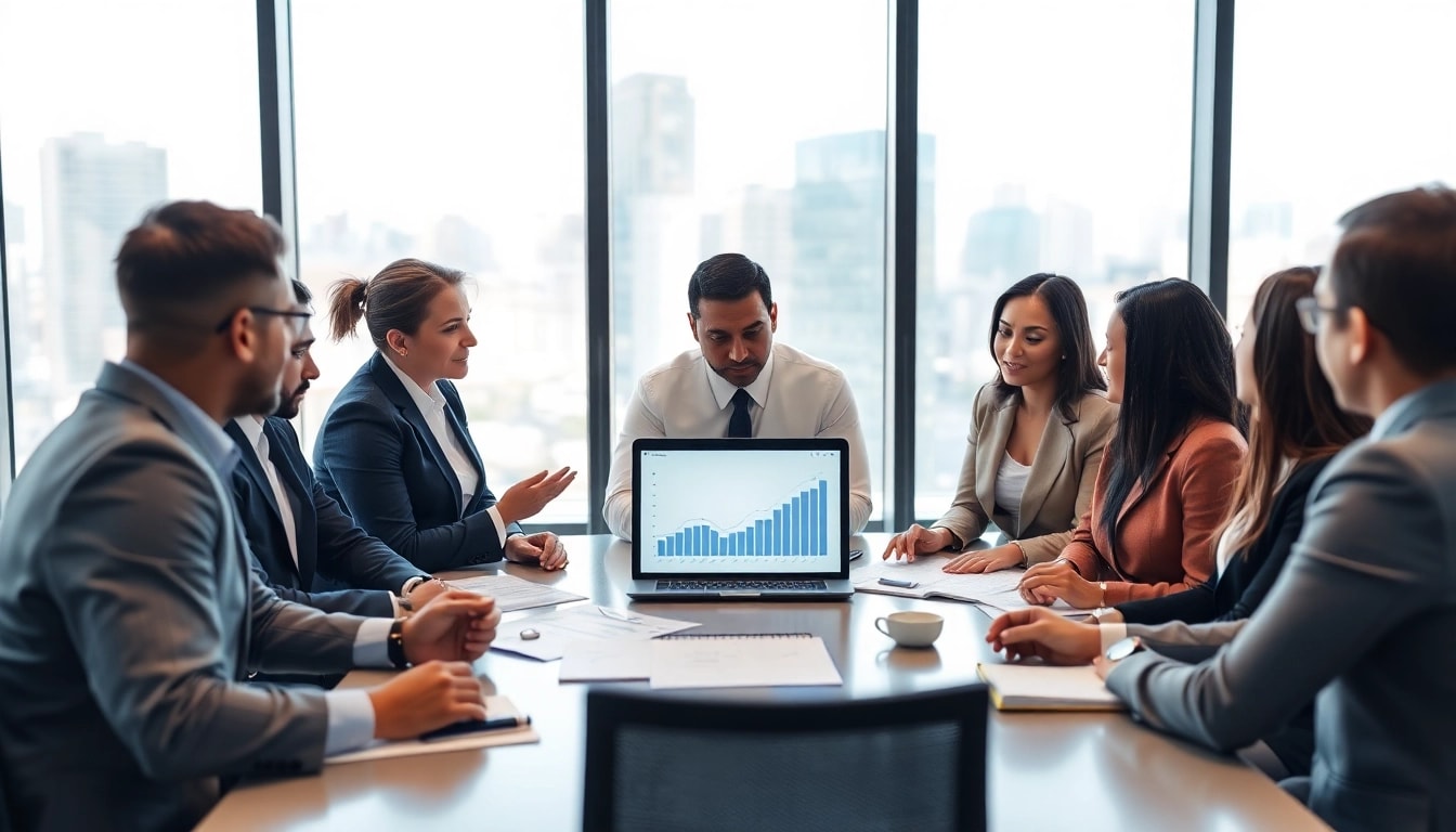 Analyze Federal and State contracts in a professional business meeting environment.