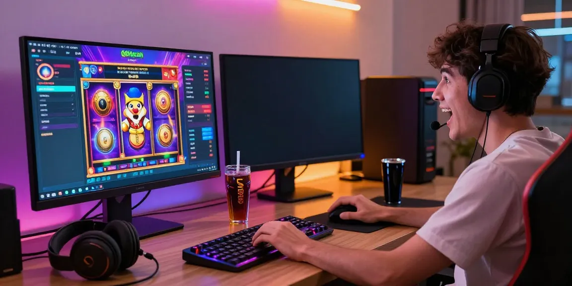 Engaging gameplay on QQMacan platform with vibrant graphics and modern gaming setup.