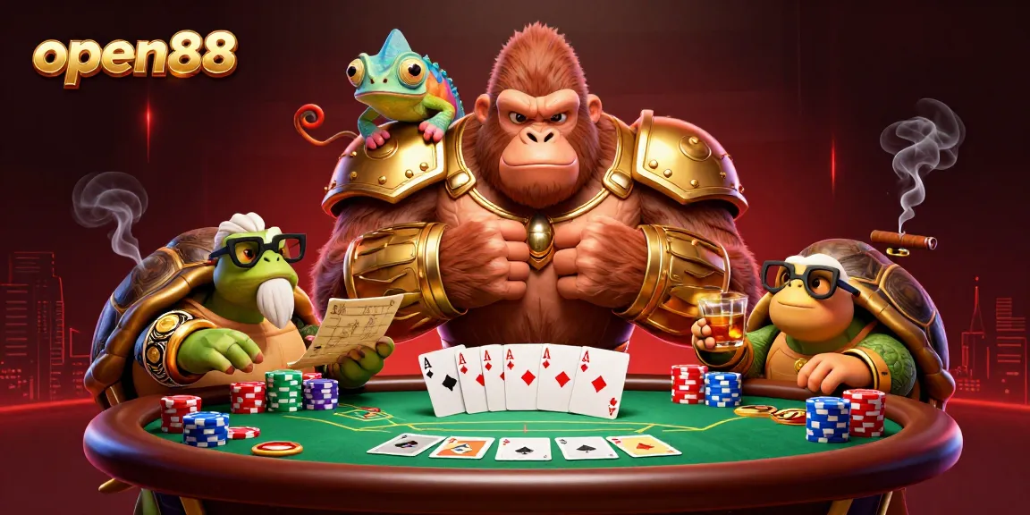 Engage with the thrilling world of open88, showcasing vibrant gaming action and rich casino elements.