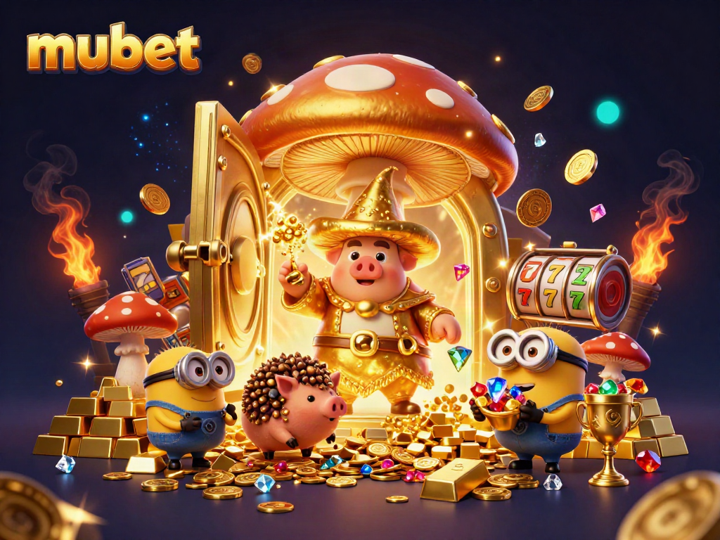 Engage in thrilling gaming adventures with mubet, showcasing rich golden treasures and enchanting characters.