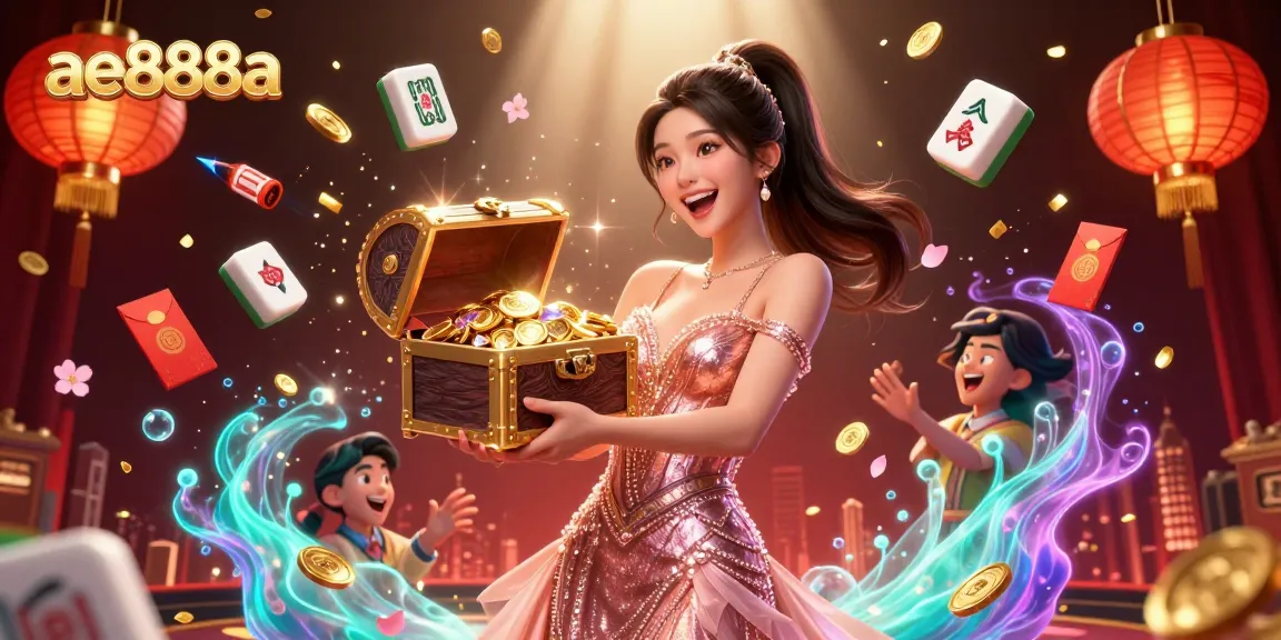 Experience the excitement of ae888a with golden treasures and lively celebrations.