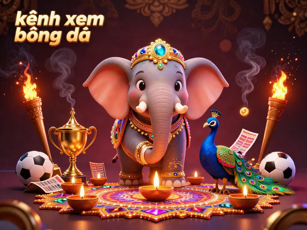 Experience the excitement of kênh xem bóng đá with colorful character designs and dynamic sports elements.