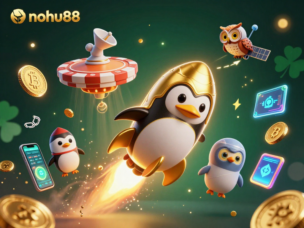 Experience non-stop fun with nohu88 in a vibrant 3D casino universe filled with gold coins and crypto rewards.