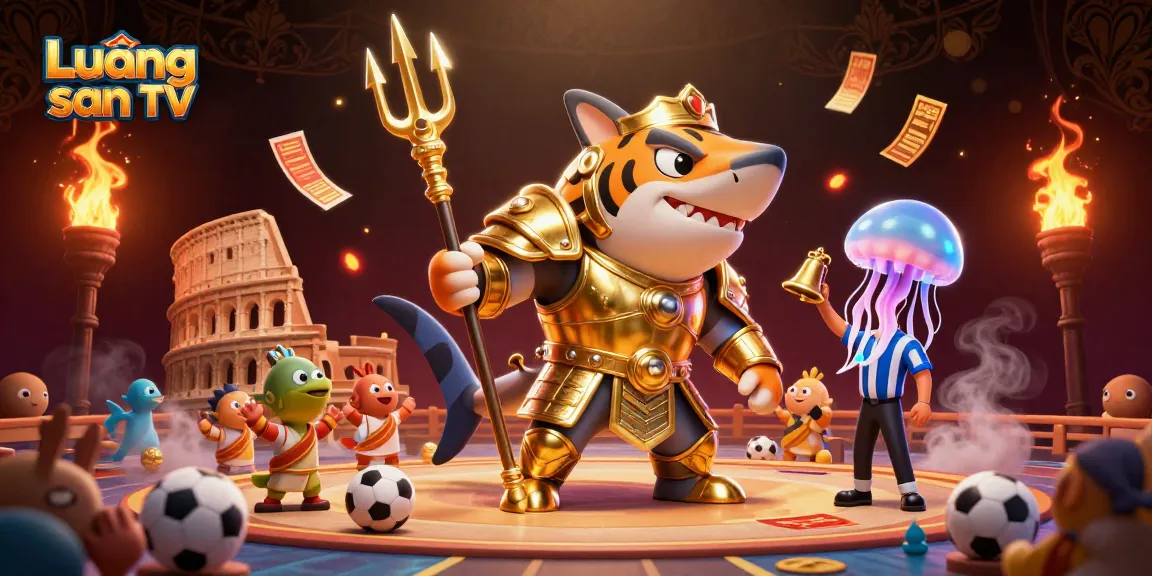Lương sơn TV streaming live sports action with dynamic betting themes and vibrant visuals.