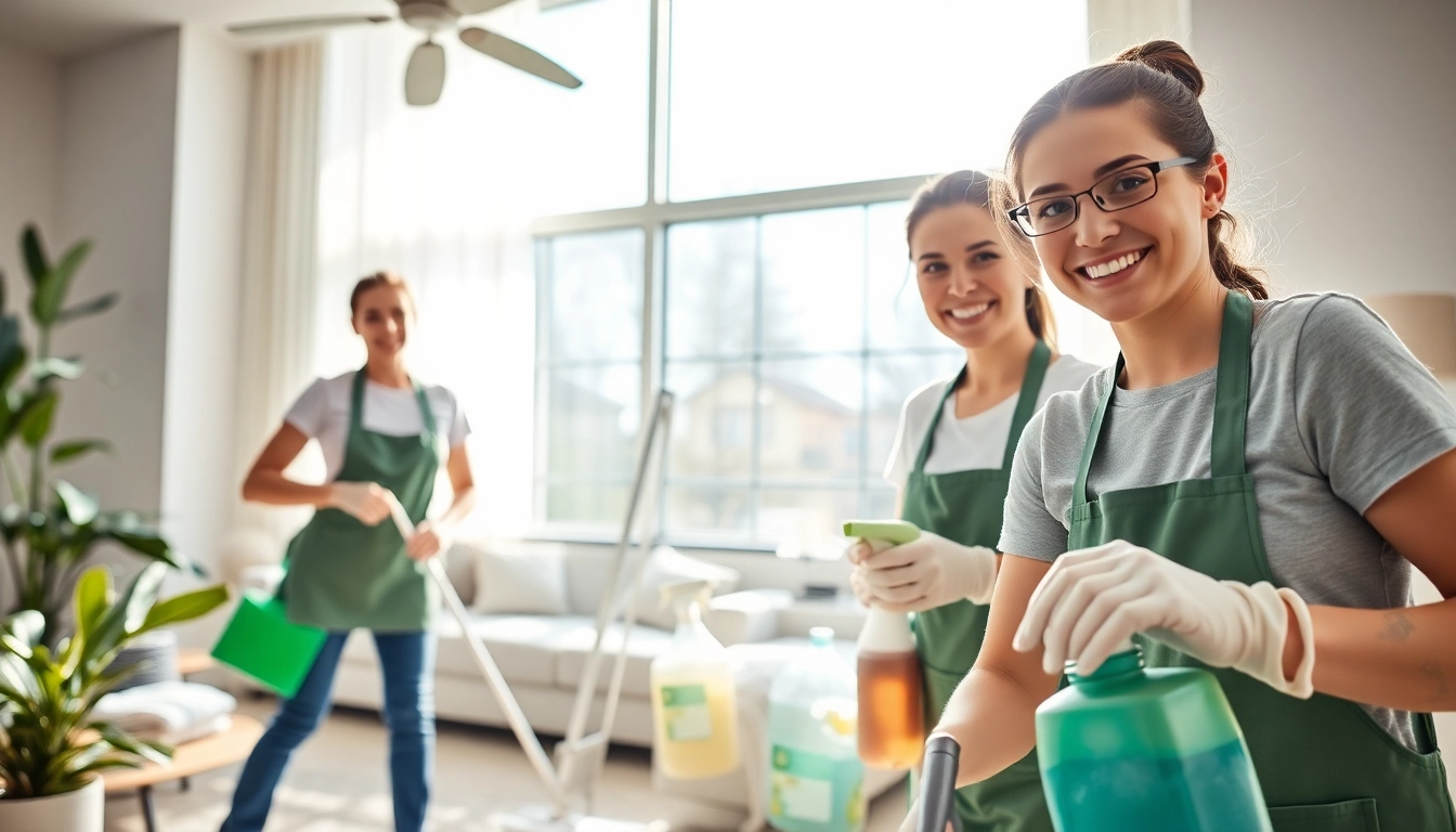 Home cleaning services calgary team ensuring a spotless environment.