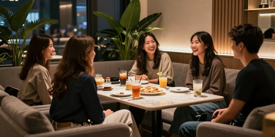 강남구구단에서 즐거운 시간을 보내는 사람들의 모습