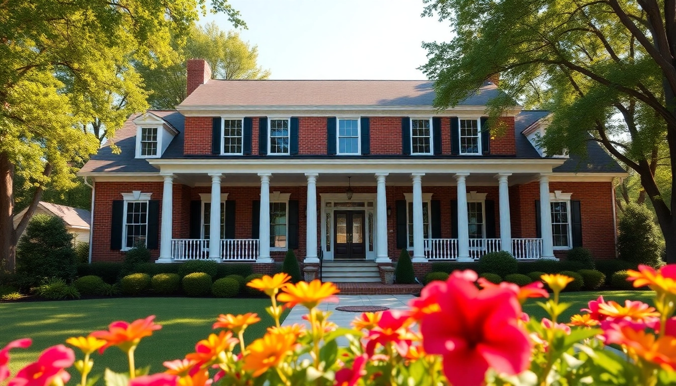 Colonial addition transforms traditional home with elegant architectural features.