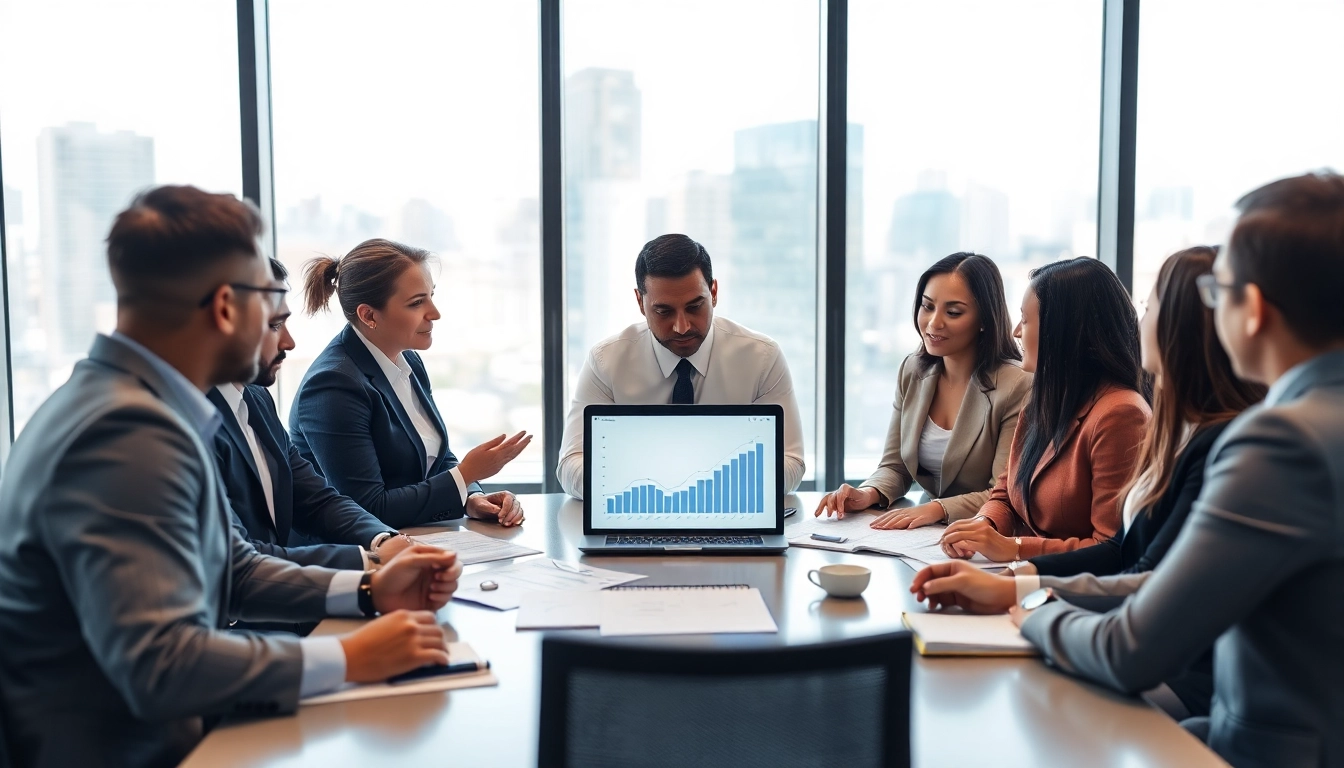 Analyze Federal and State contracts in a professional business meeting environment.