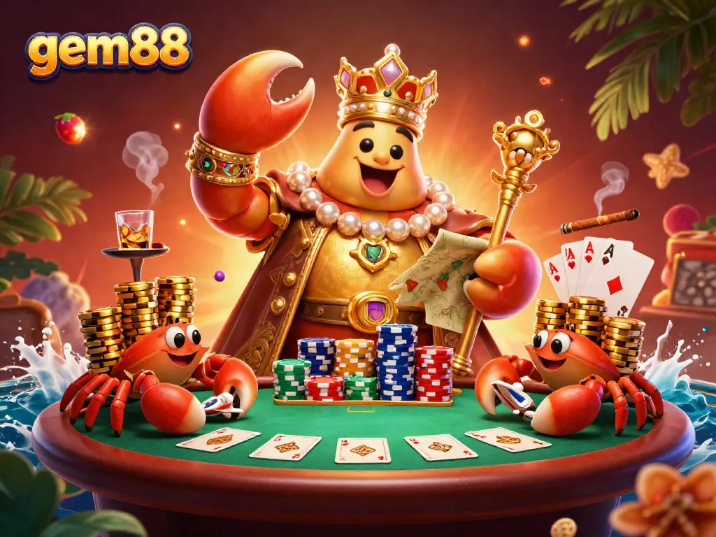 Engage with gem88's exciting world of online betting, featuring vibrant games and dynamic scenes.