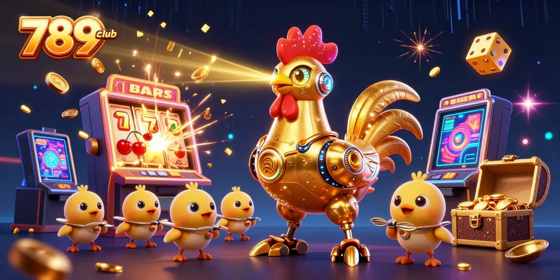 Experience the vibrant casino world of 789club with stunning visuals of games and characters.