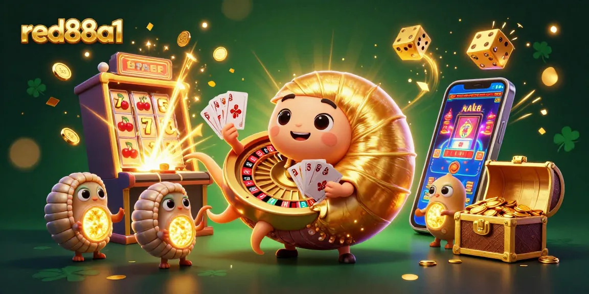 Experience the thrilling gameplay at red88a1 with vibrant slots and a fortune-filled roulette wheel.
