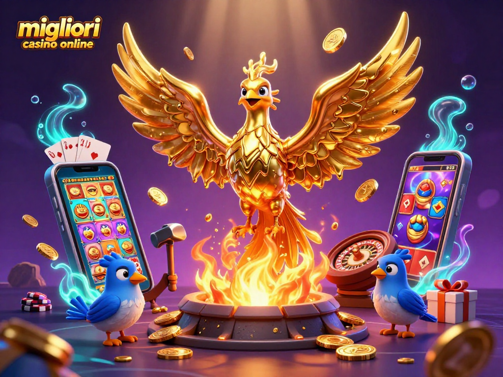 Scopri i migliori casino online attraverso un affascinante universo di gioco con il fantastico fenice dorato.