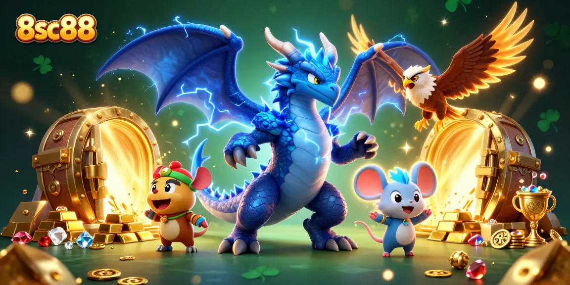 Experience thrilling wins with 8sc88's dynamic 3D casino adventure featuring rich visuals and captivating elements.
