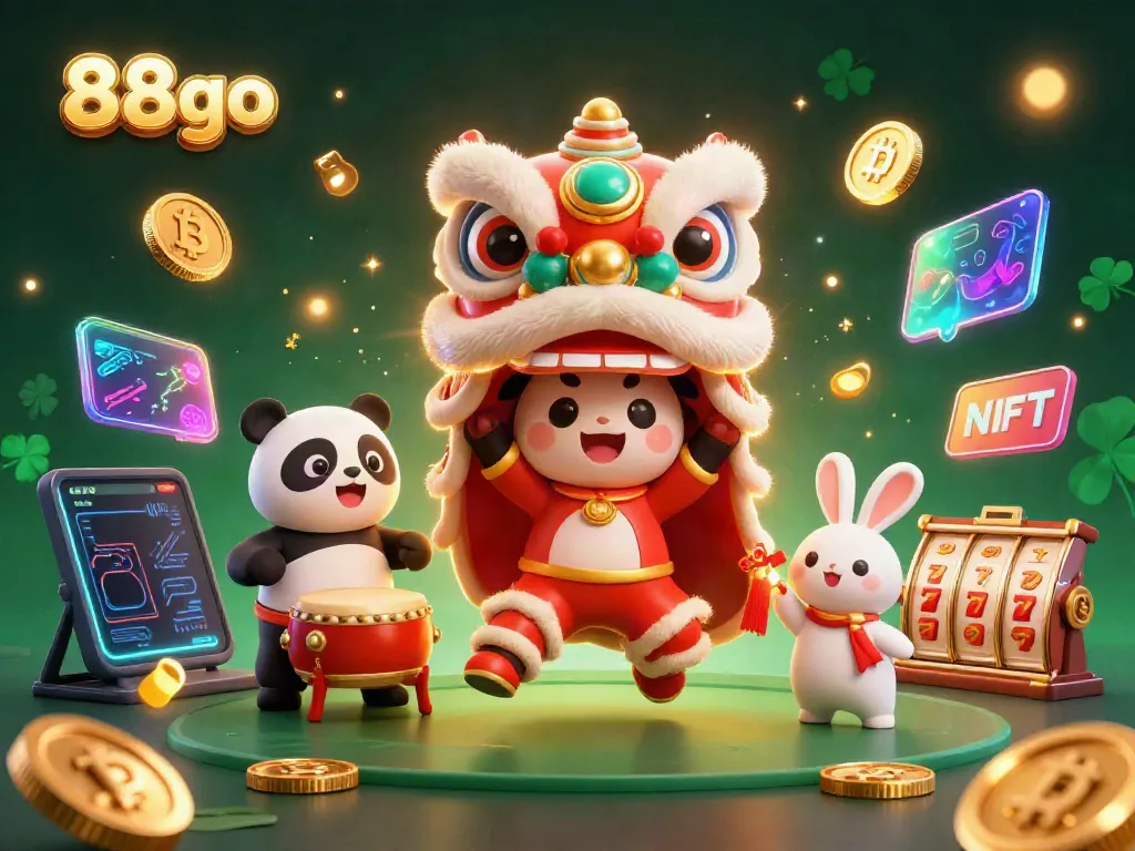 Experience thrilling gameplay with 88go's captivating casino atmosphere, featuring fun characters and vibrant visual elements.
