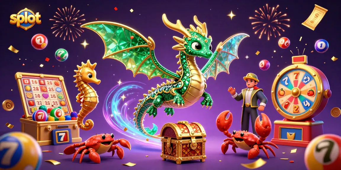 Engage with vibrant slot action featuring emerald sea dragon, lucky 7s, and fruit symbols