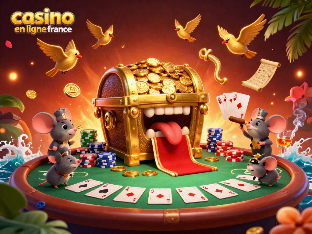 Explorez des animations captivantes au casino en ligne France avec une illustration dynamique et riche