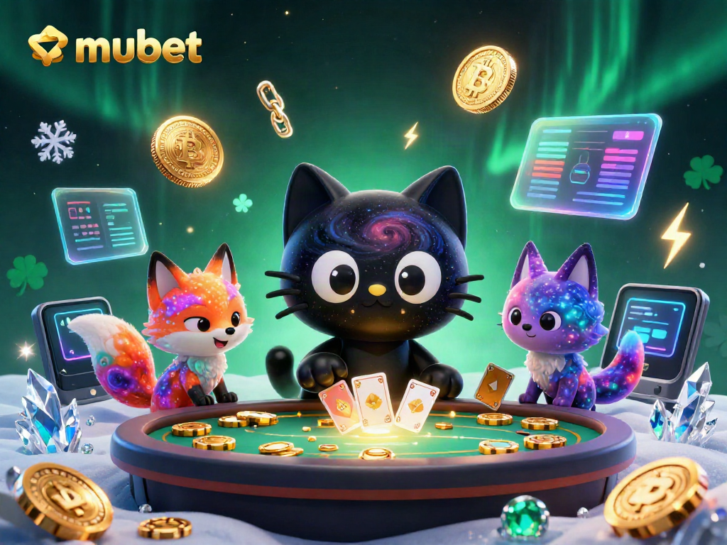 Experience the thrill at mubet with a cosmic casino featuring unique 3D characters and vibrant game elements.