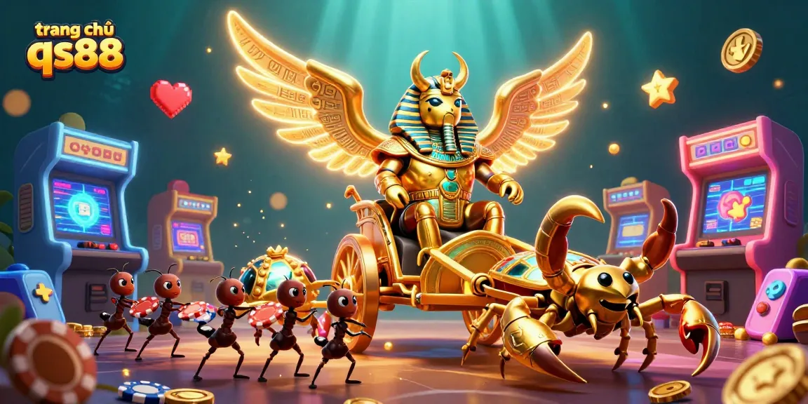 Play exciting games at trang chủ qs88 with vibrant casino characters and playful design.