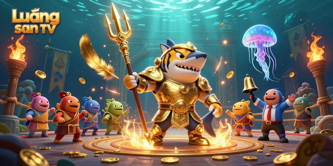 Watch thrilling moments at Lương sơn TV with stunning underwater casino imagery.