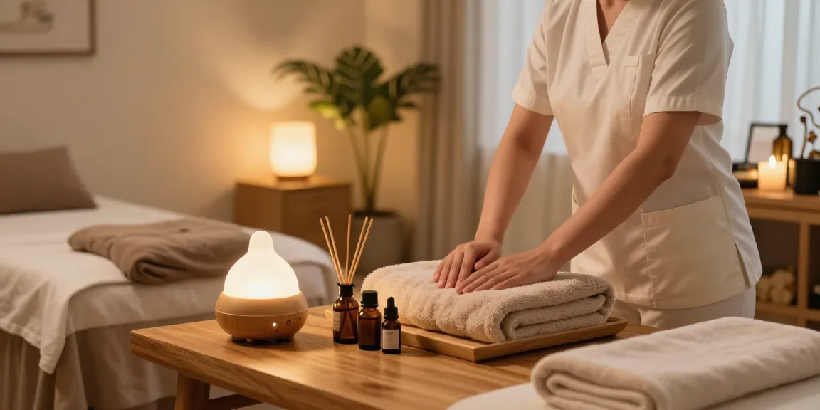Experience premium 구로출장마사지 service at home with soothing ambiance and professional care.