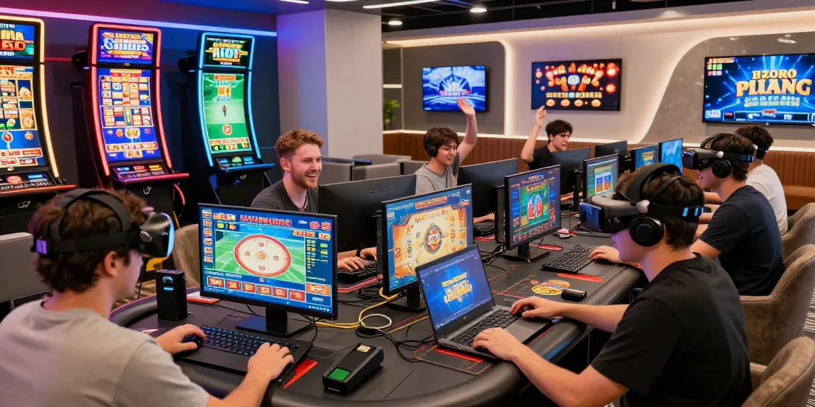 Players enjoying go99 online gaming experience, vibrant digital casino with immersive gameplay.