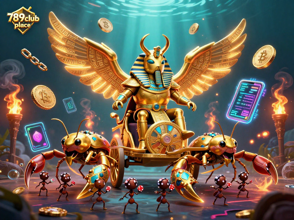 Chơi game hấp dẫn tại 789club place với ván bài poker và thẻ NFT đầy màu sắc.