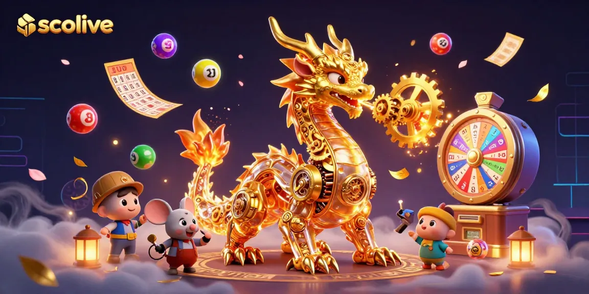 Socolive captures the thrill of live sports betting with a dragon and dynamic gambling elements.