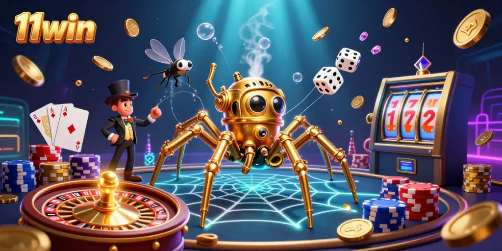 Experience the thrilling 11win casino adventure with 3D characters and dynamic gaming elements.