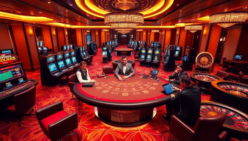Experience the thrill of U 888 with luxury casino visuals of poker and betting games.