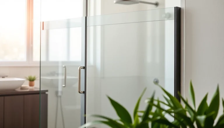 Transform your space with a stylish black shower sliding door that enhances modern bathroom aesthetics.