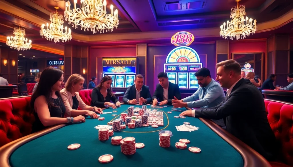 Experience the excitement of J88 casino with vibrant games and thrilling action.